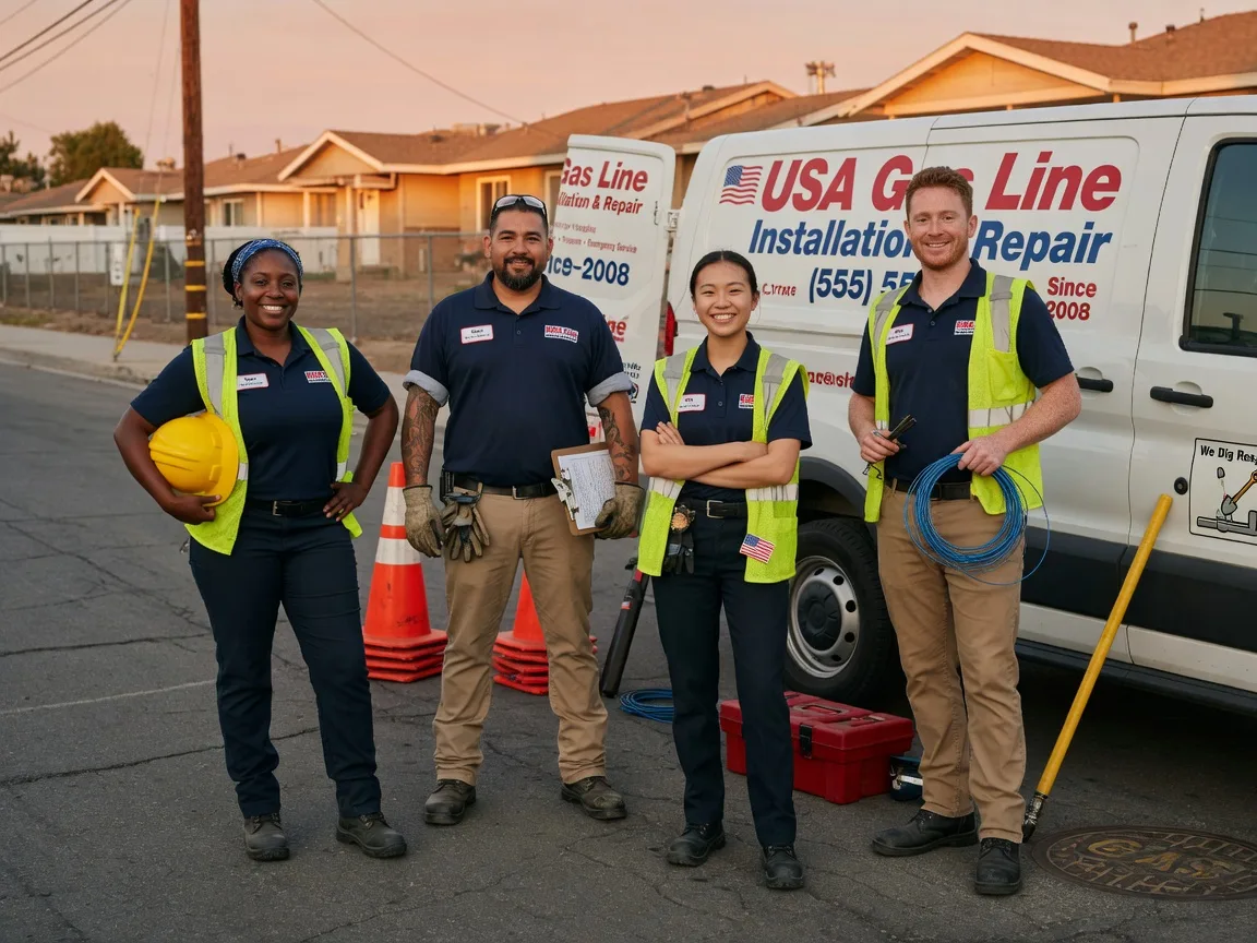 Gas Line Installation company in Mereta, TX